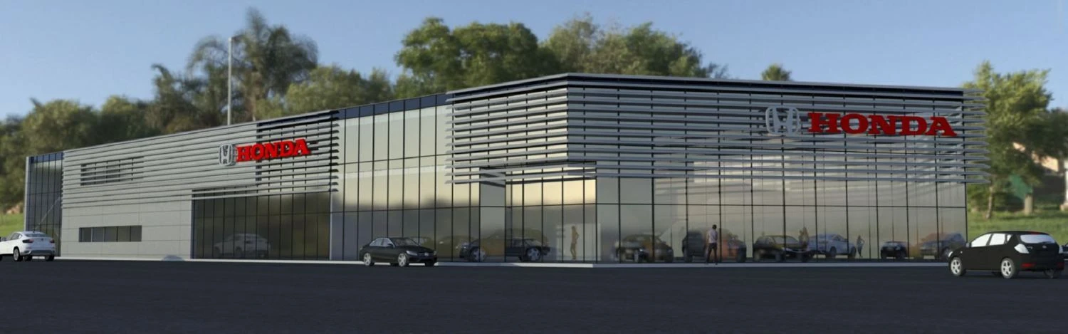 Bendrovės vizualizacija.