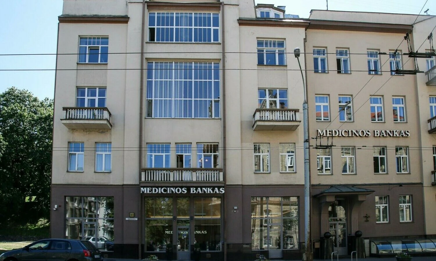 Medicinos banko pastatas Vilniuje. Vladimiro Ivanovo (VŽ) nuotr.