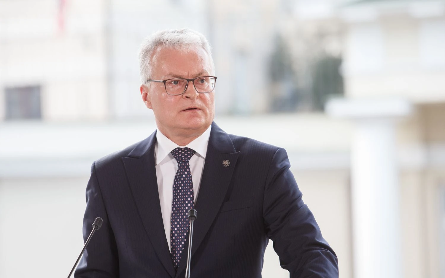 Gitanas Nausėda, Lietuvos prezidentas. Juditos Grigelytės (VŽ) nuotr.