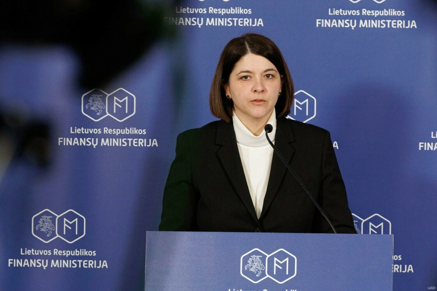 Gintarė Skaistė, finansų ministrė, netrukus paskelbs atnaujintvą ekonominį scenarijų. Vladimiro Ivanovo (VŽ) nuotr.