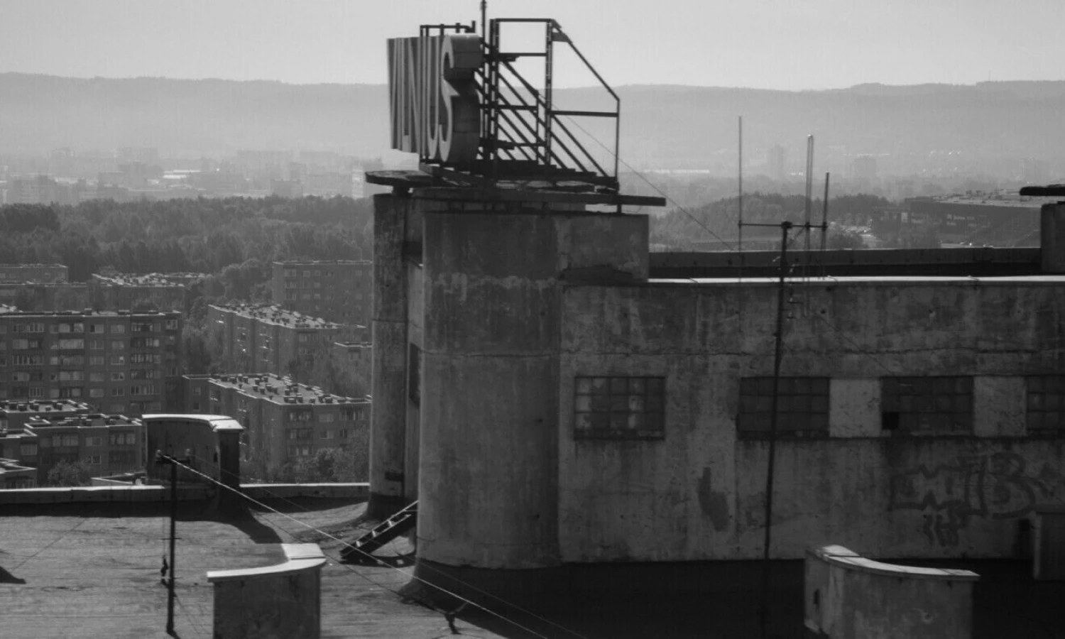 Kadras iš filmo „Čia buvo Vilnius“.