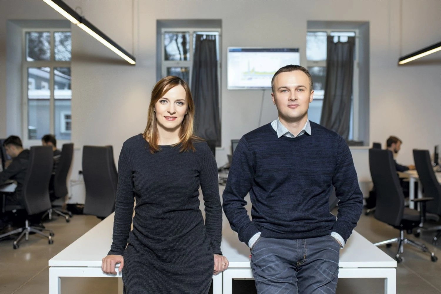 Dalia Lašaitė ir Marius Kalytis, „CGTrader“ įkūrėjai. Bendrovės nuotr. 