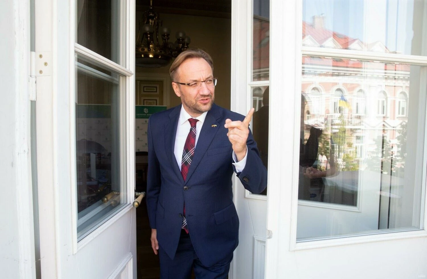 Gediminas Šimkus, Lietuvos banko valdybos pirmininkas. Juditos Grigelytės (VŽ) nuotr.