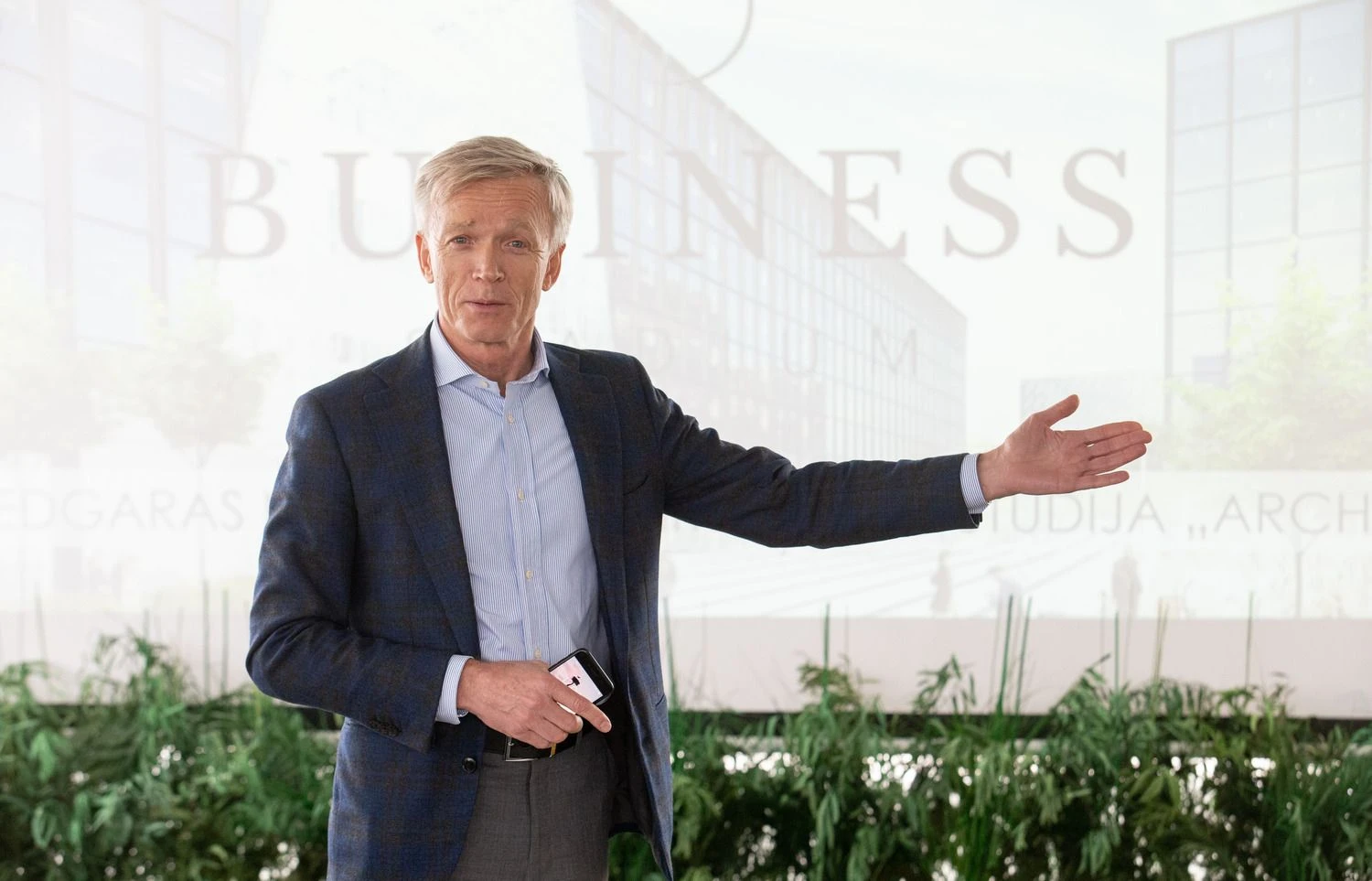 Arvydas Avulis, AB „Hanner“ valdybos pirmininkas. Juditos Grigelytės (VŽ) nuotr.