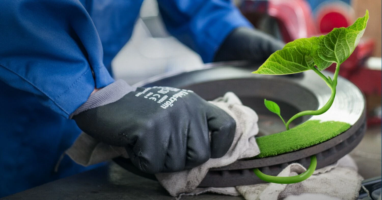 „Lindström” pramoninių šluosčių nuoma.