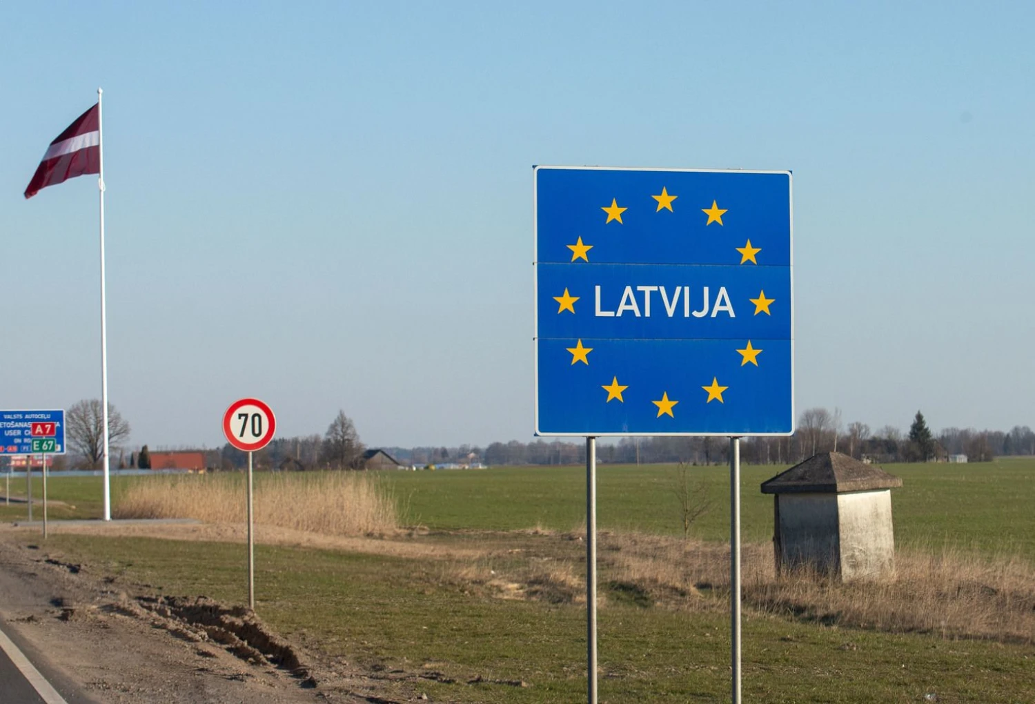 Latvijos pasienis. Juditos Grigelytės (VŽ) nuotr.