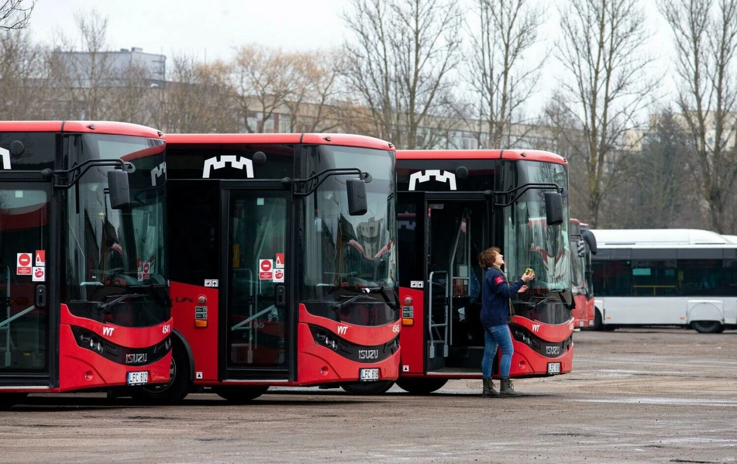 Autobusų parkas Vilniuje, Verkių g. Juditos Grigelytės (VŽ) nuotr.