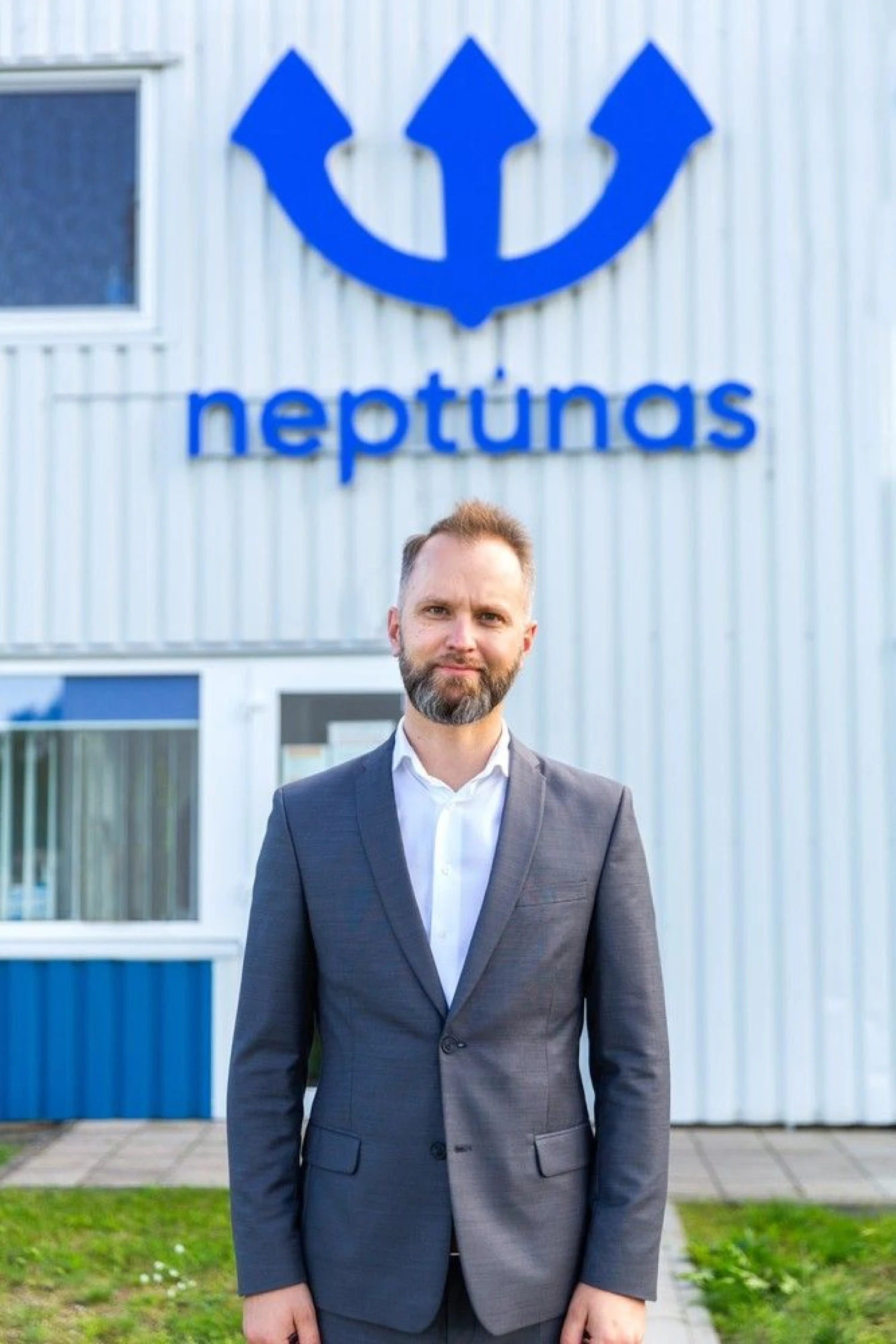 „Coca-Cola HBC Lietuva“ valdomos „Neptūno“ gamyklos vadovas Justinas Kirbutas.
