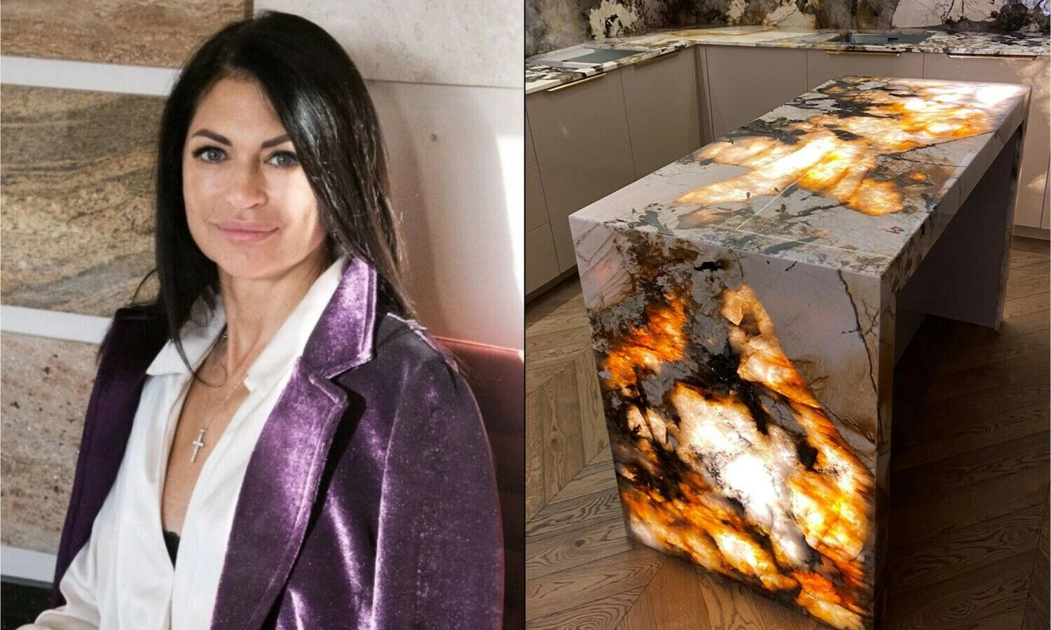 Kristina Navickė, UAB „Gaminiai iš akmens“ direktorė. Vladimiro Ivanovo (VŽ) nuotr.