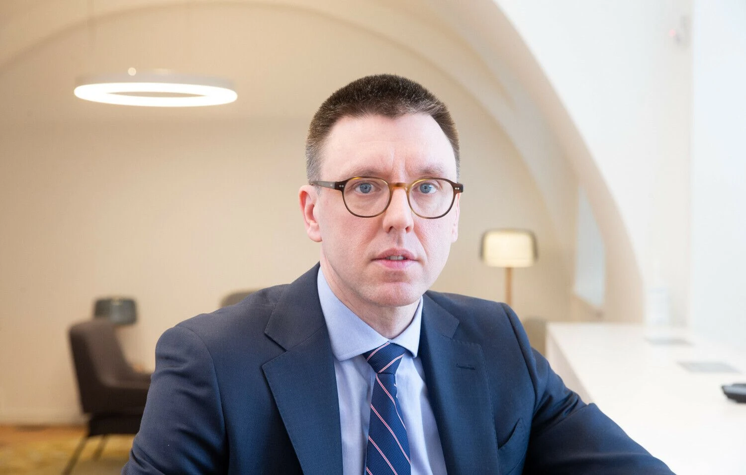 Krašto apsaugos viceministras Žilvinas Tomkus. Juditos Grigelytės (VŽ) nuotr.