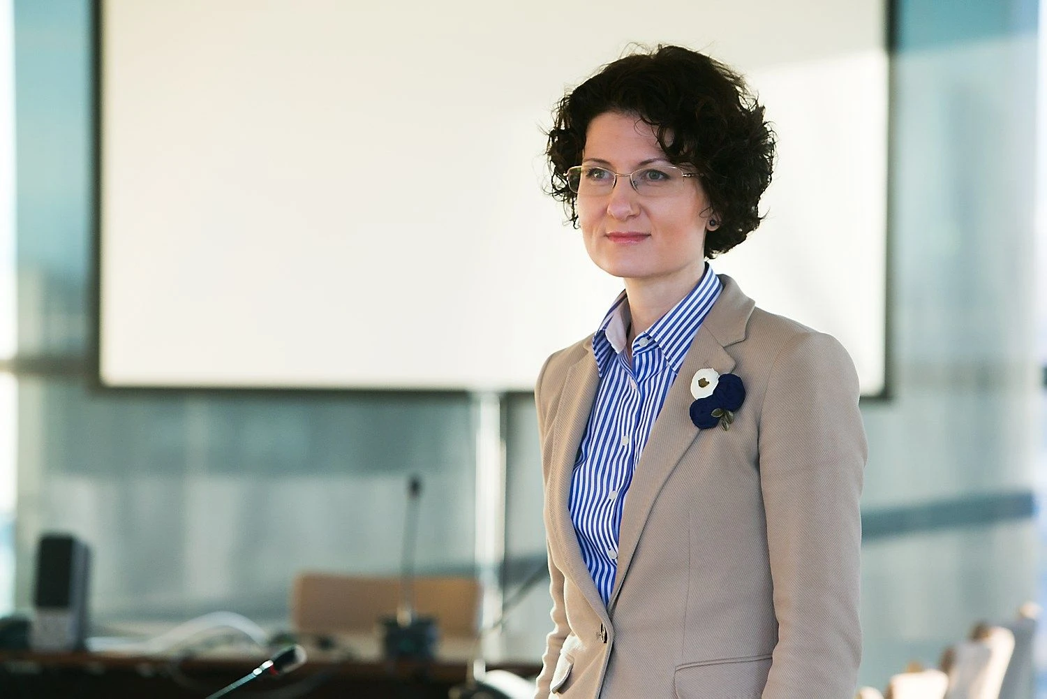 Giedrė Gečiauskienė,  AB „Danske Bank A/S“ Lietuvos filialo Finansų rinkų departamento direktorė. Juditos Grigelytės (VŽ) nuotr.