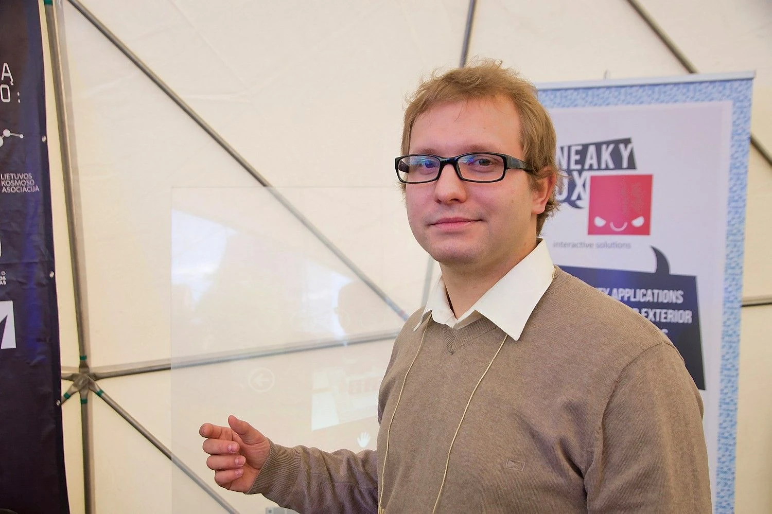 Liudas Ubarevičius, UAB „SneakyBox“ direktorius. Algimanto Kalvaičio (VŽ) nuotr.