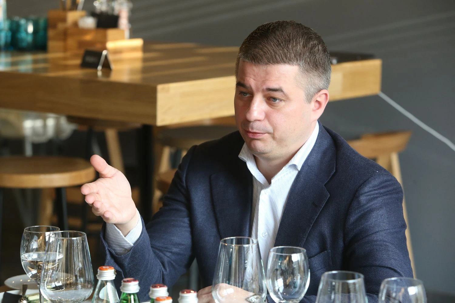 „Avia Solutions Group“ valdybos pirmininkas Gediminas Žiemelis. Juditos Grigelytės (VŽ) nuotr.