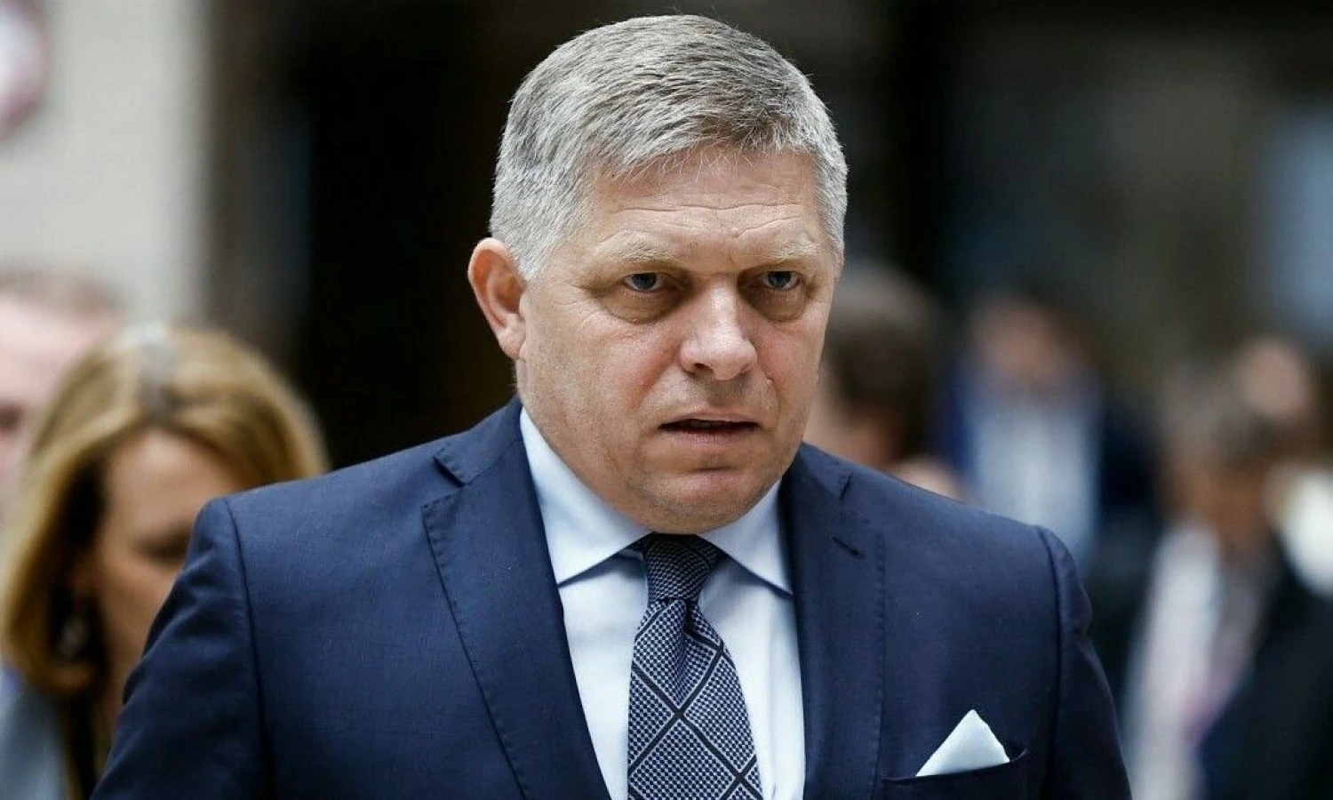 R. Fico, Slovakijos premjeras. Kenzo Tribouillardo (AFP/„Scanpix“) nuotr.
