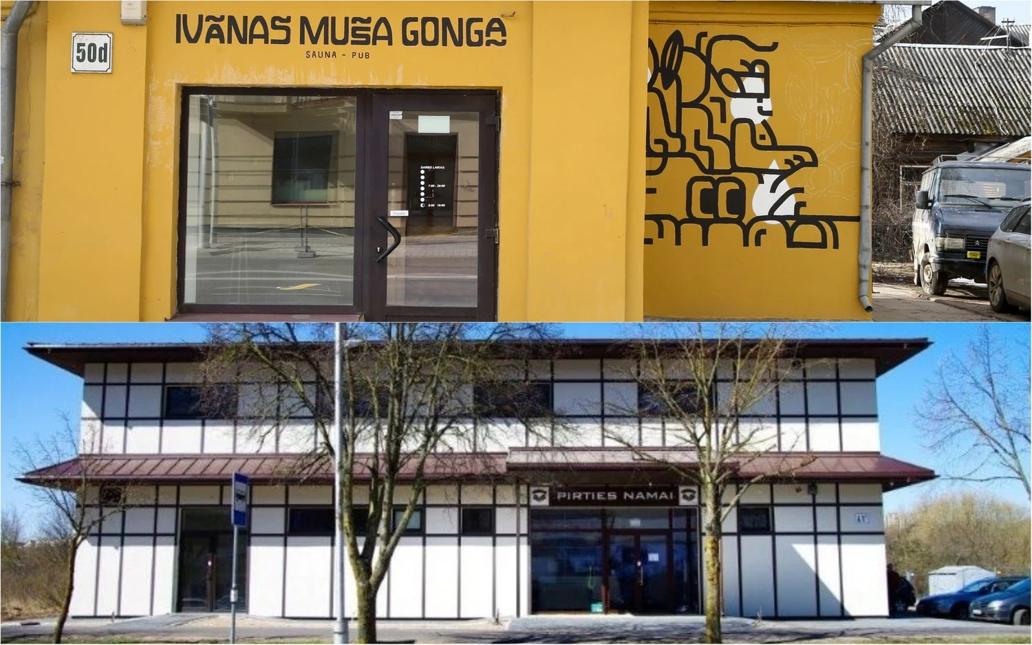 Vladimiro Ivanovo (VŽ) nuotr., Pirties namų nuotr., VŽ koliažas.