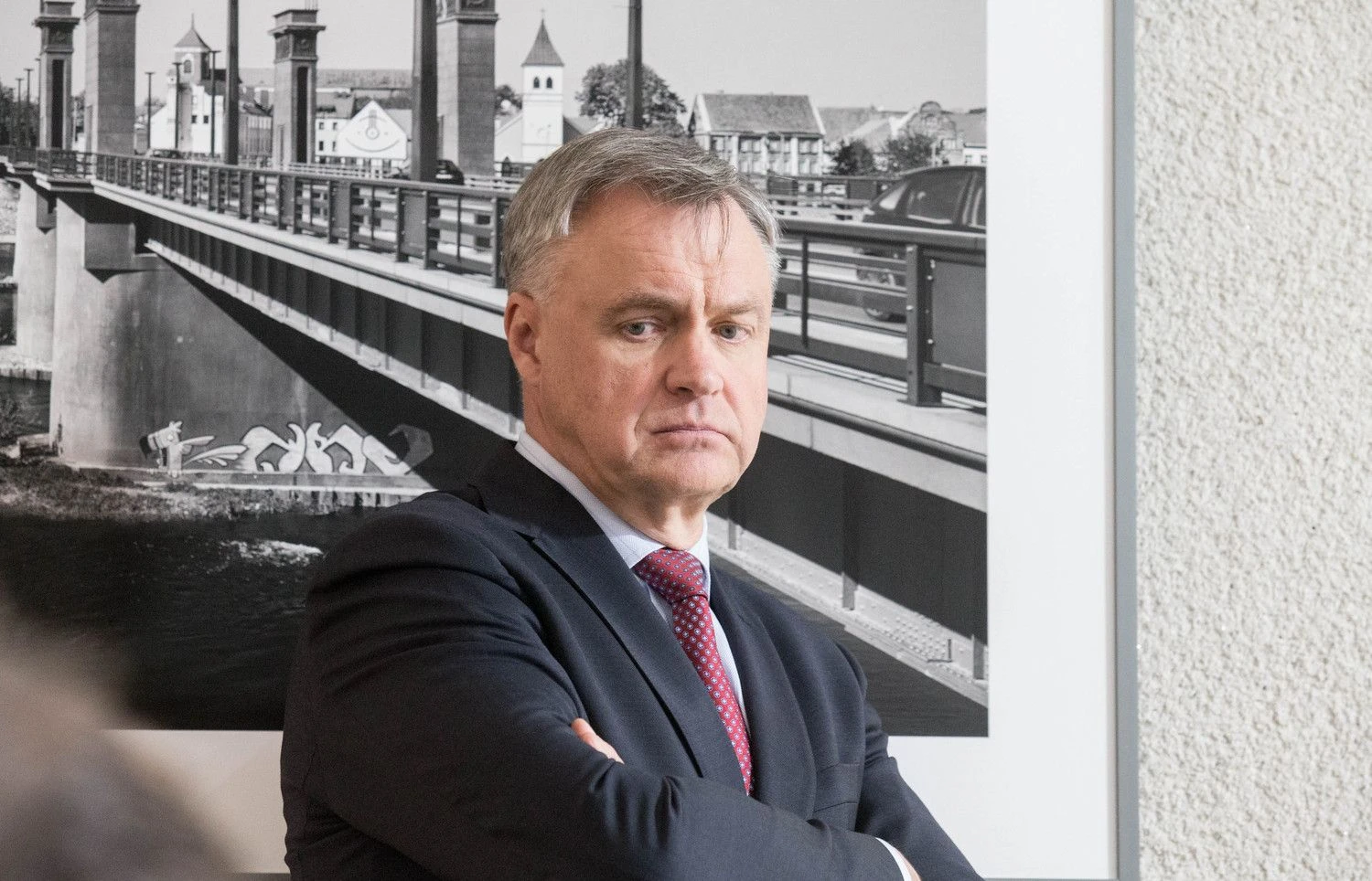 Robertas Dargis, Lietuvos pramonininkų konfederacijos prezidentas. Juditos Grigelytės (VŽ) nuotr.