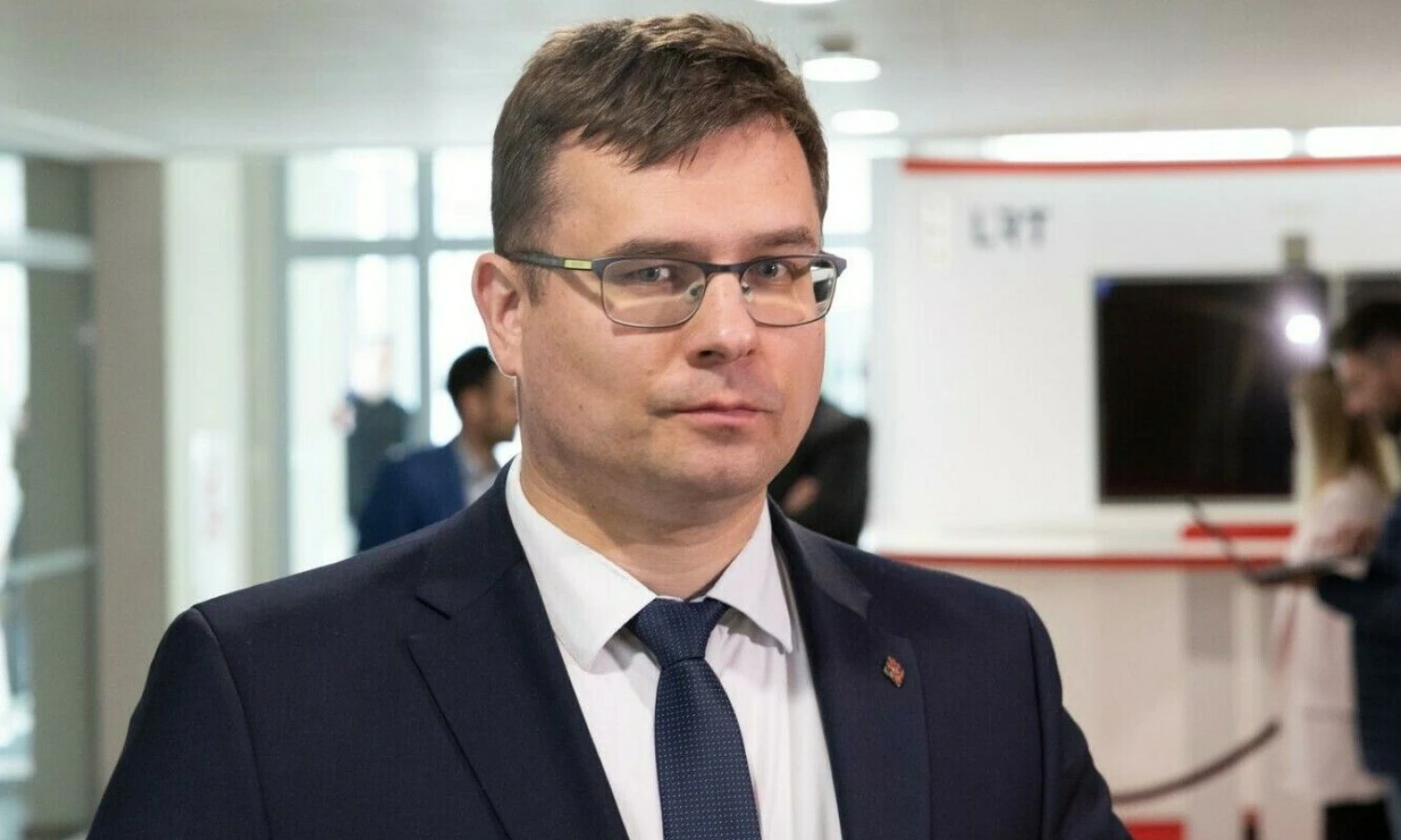 Laurynas Kasčiūnas, krašto apsaugos ministras. Juditos Grigelytės (VŽ) nuotr.