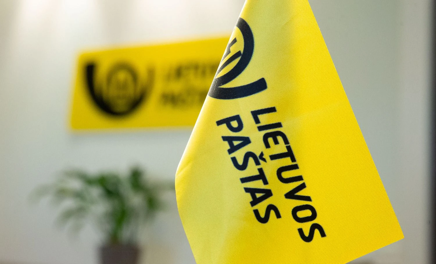 Lietuvos pašto logotipas. Juditos Grigelytės (VŽ) nuotr.
