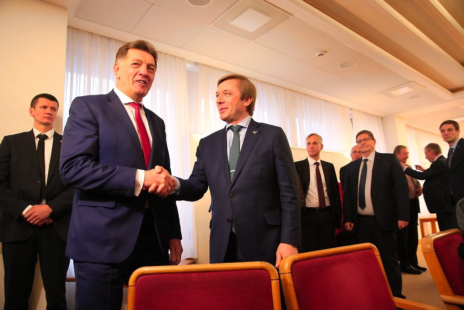 Algirdas Butkevičius ir Ramūnas Karbauskis. Vladimiro Ivanovo (VŽ) nuotr.