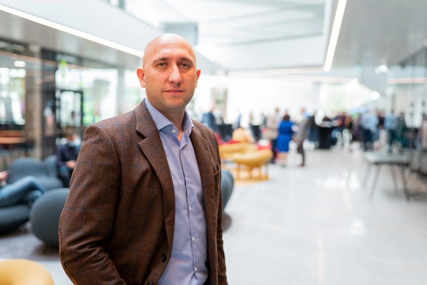 „Telia“ Verslo klientų vadovas Daniel Karpovič. 
