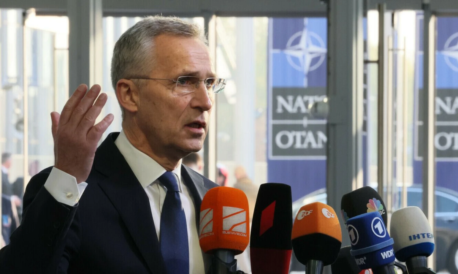 Jensas Stoltenbergas, NATO generalinis sekretorius. Benoito Doppagne („ZUMA WIRE“ /„Scanpix“) nuotr.