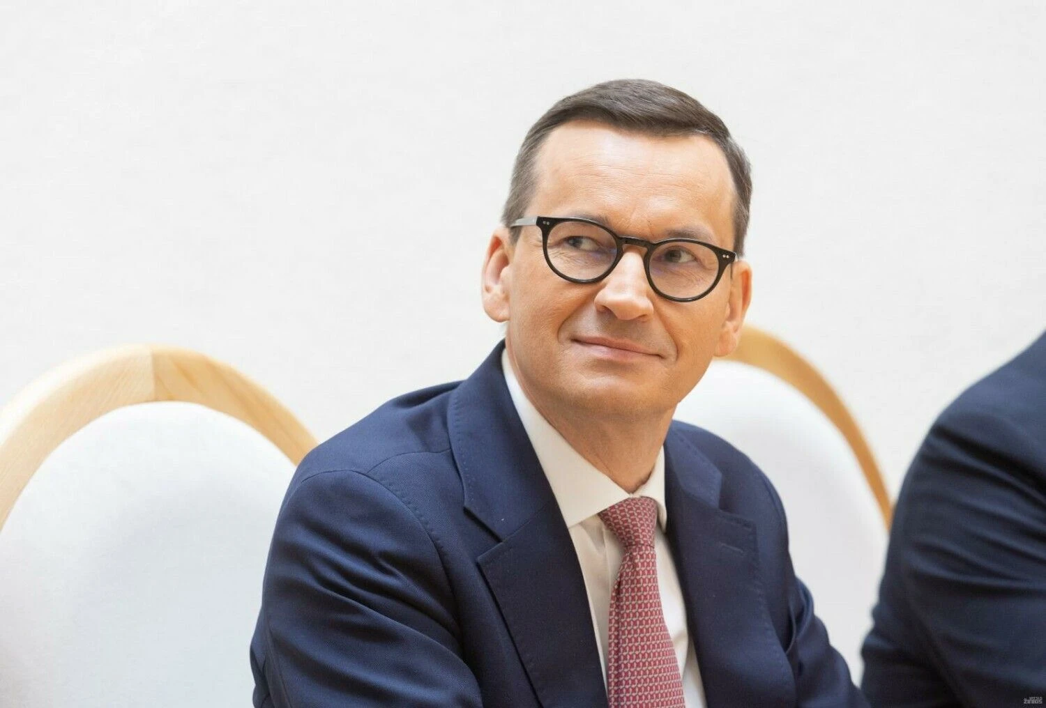 Mateuszas Morawieckis tikriausiai turės galimybę pabandyti suformuoti naują Lenkijos vyriausybę. Juditos Grigelytės (VŽ) nuotr.