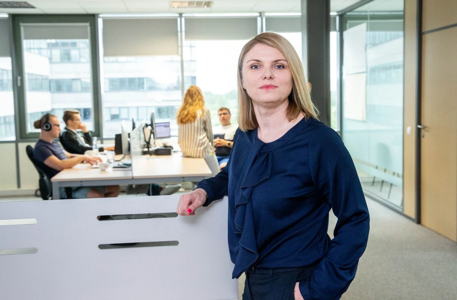 Svetlana Ziubrovskienė, elektroninių mokėjimų įstaigos „Mistertango“ vadovė. Juditos Grigelytės (VŽ) nuotr.