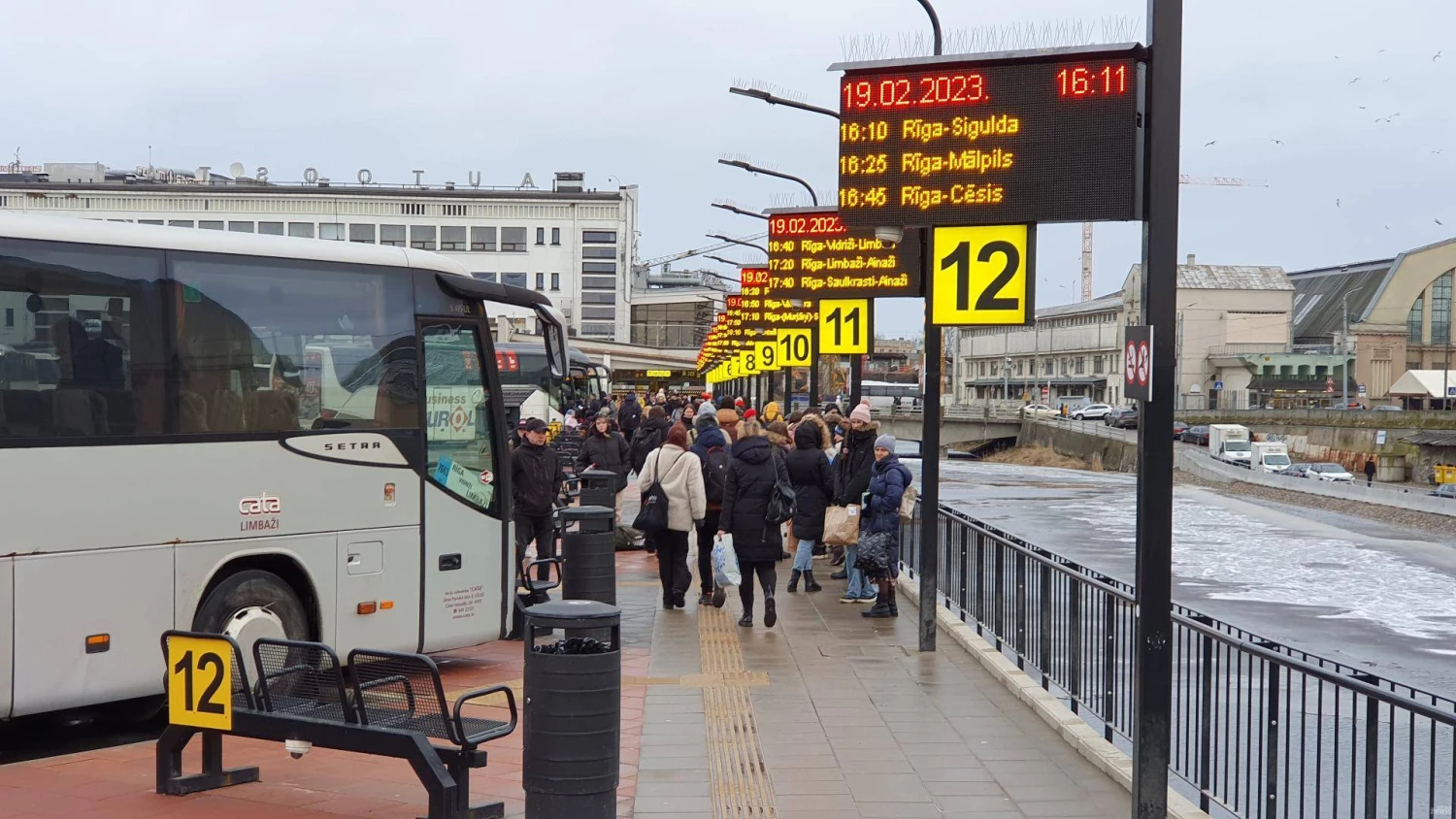 Rygos autobusų stotis. Lino Butkaus (VŽ) nuotr.