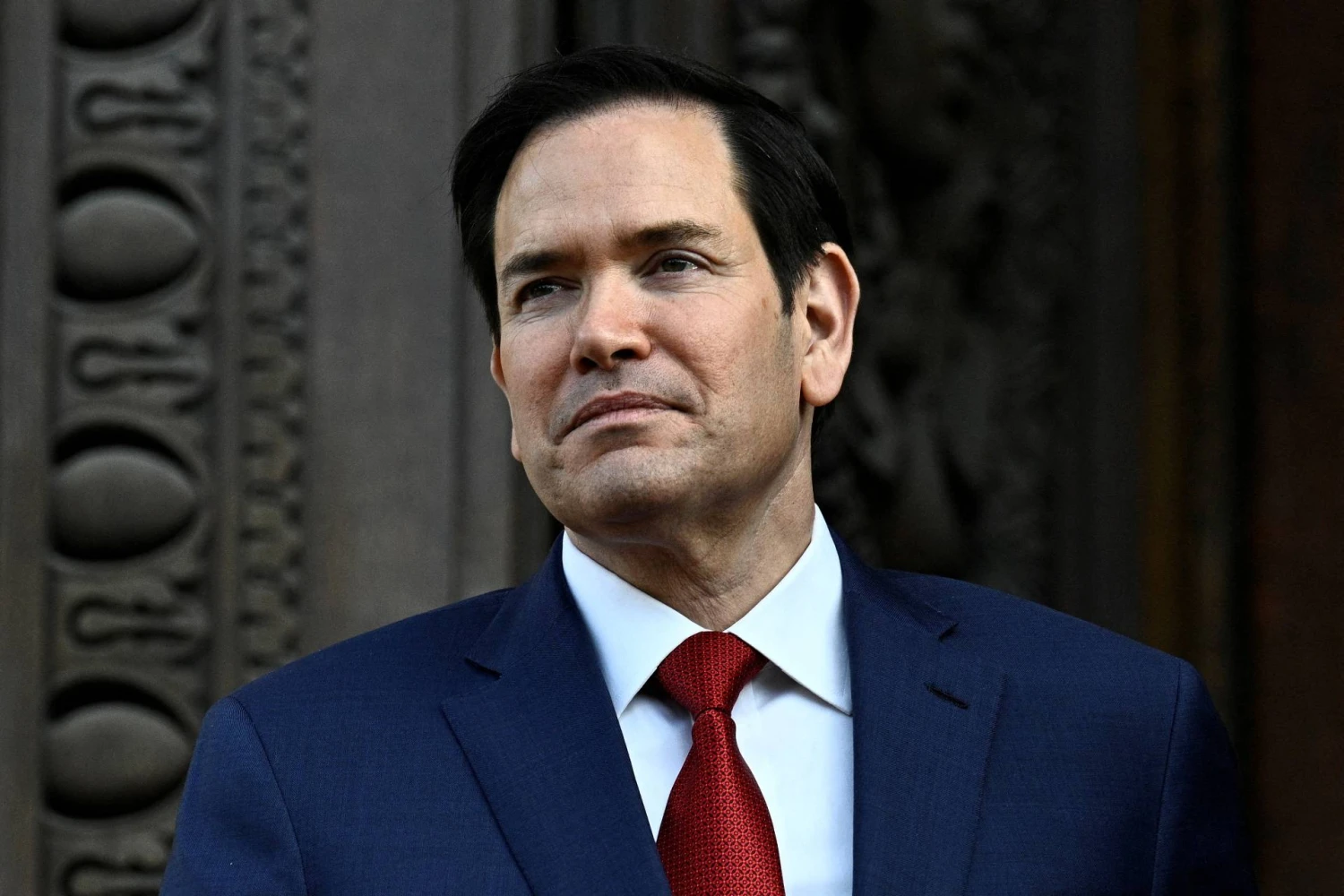 JAV valstybės sekretorius Marco Rubio. Julieno De Rosa („Reuters“/„Scanpix“) nuotr. 