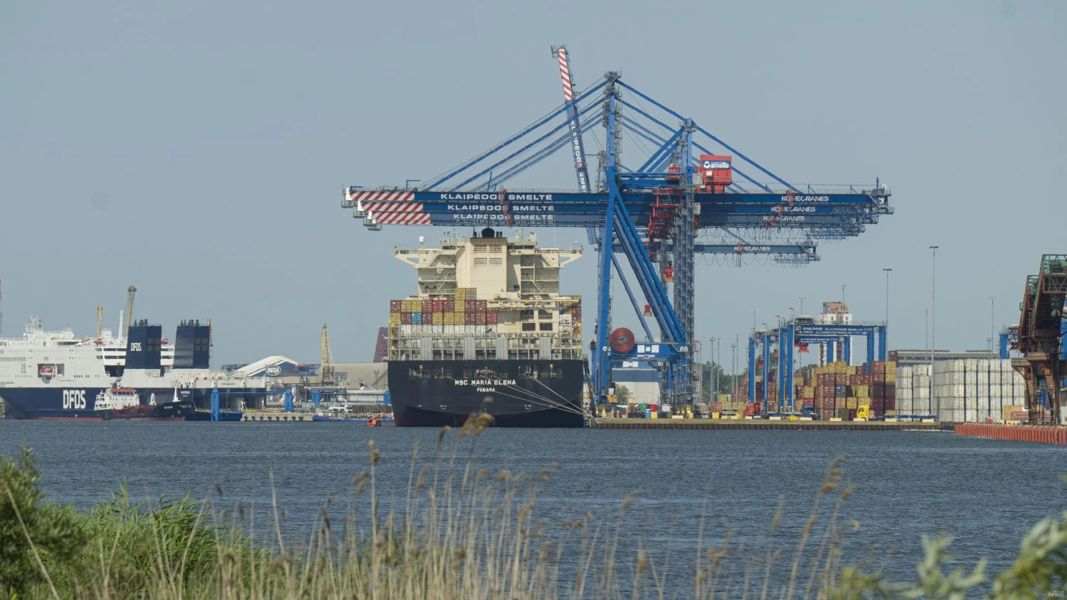 Klaipėdos uostas. Algimanto Kalvaičio nuotr.