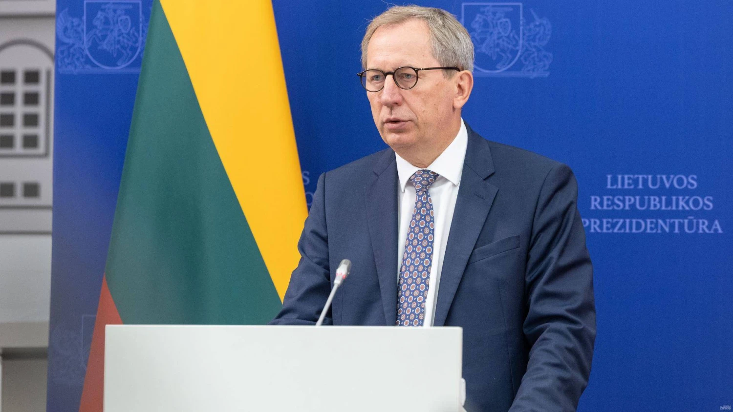 Deividas Matulionis, prezidento patarėjas. Juditos Grigelytės (VŽ) nuotr.