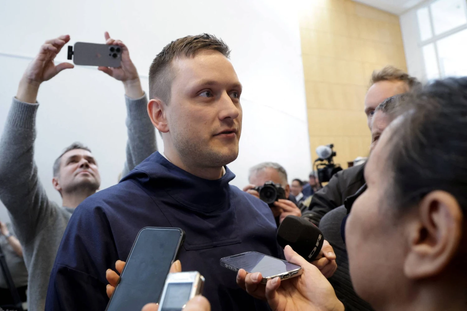 Jens-Frederikas Nielsenas, Grenlandijos premjeras. Leonhard Foegerio („Reuters“ / „Scanpix“) nuotr.