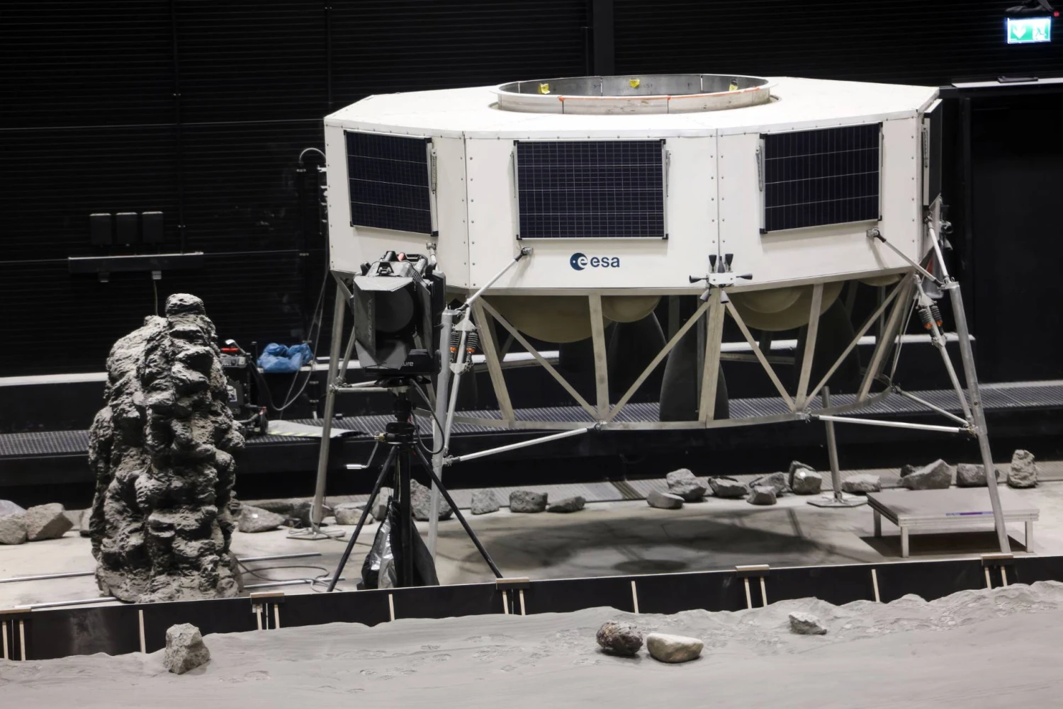 Europos kosmoso agentūros Mėnulio programa „Argonaut“. Oliverio Bergo (dpa / „Scanpix“) nuotr.