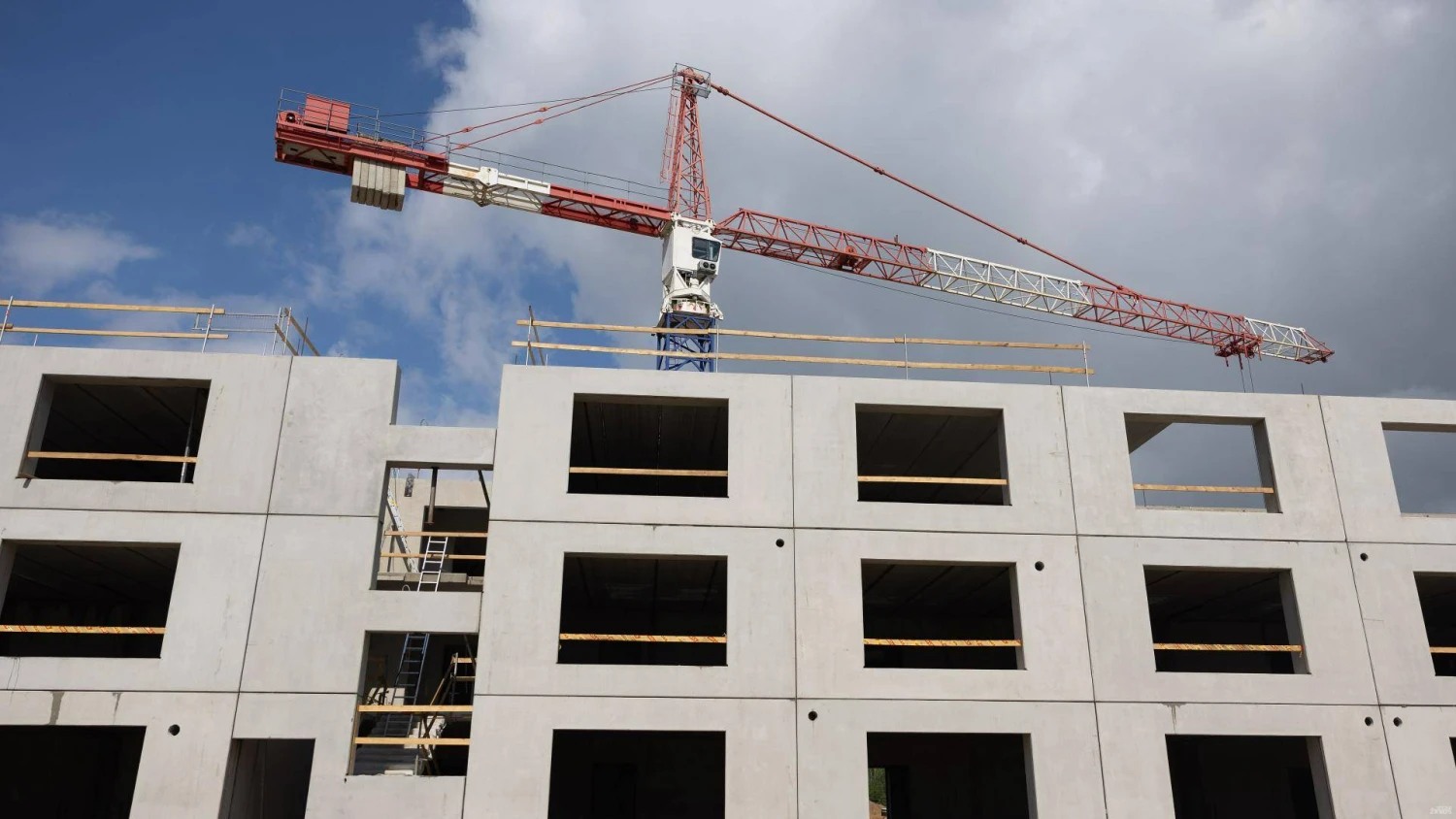 Rūdninkų poligono karinio miestelio statybos. Juditos Grigelytės (VŽ) nuotr.