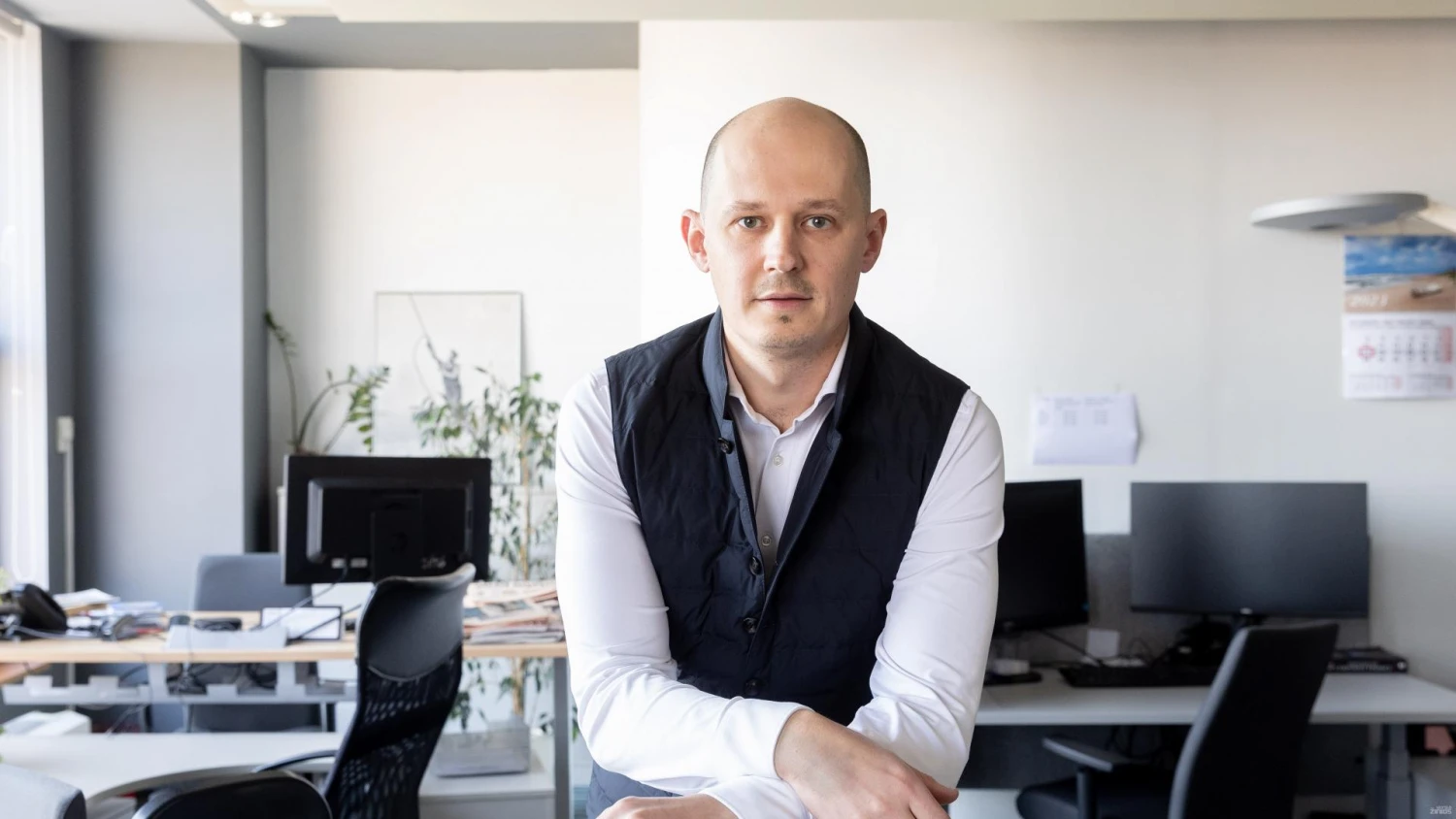 Modestas Sudnius, „Eleving Group“ generalinis direktorius. Juditos Grigelytės (VŽ) nuotr.