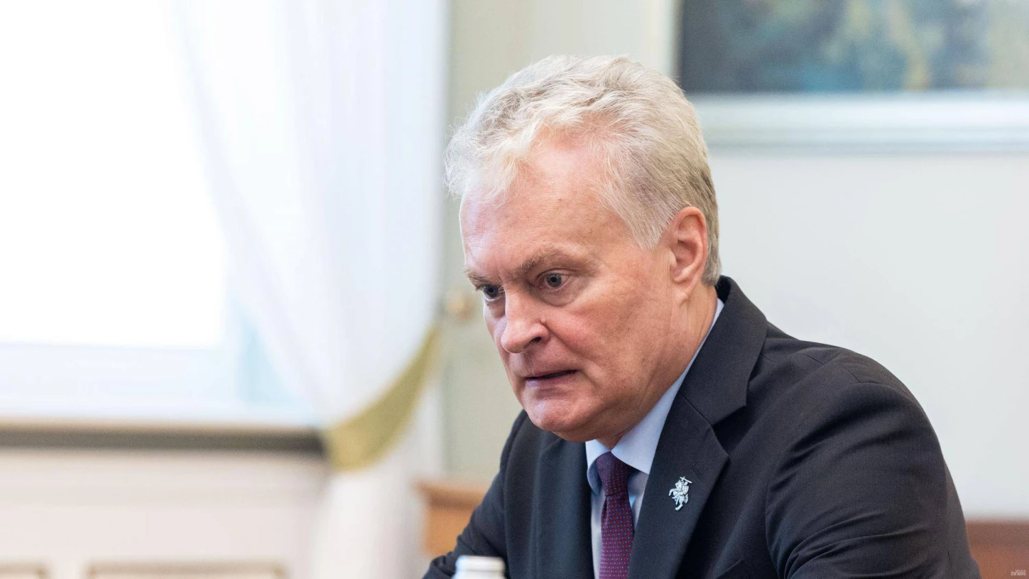 Gitanas Nausėda, Lietuvos prezidentas. Juditos Grigelytės (VŽ) nuotr.