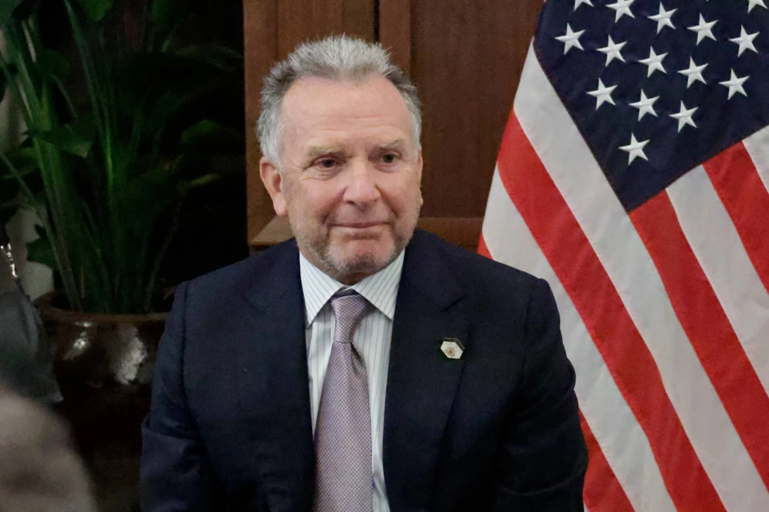 JAV prezidento specialusis pasiuntinys Steve'as Witkoffas. Terry Rennos („AP Photo“ / „Scanpix“) nuotr. 