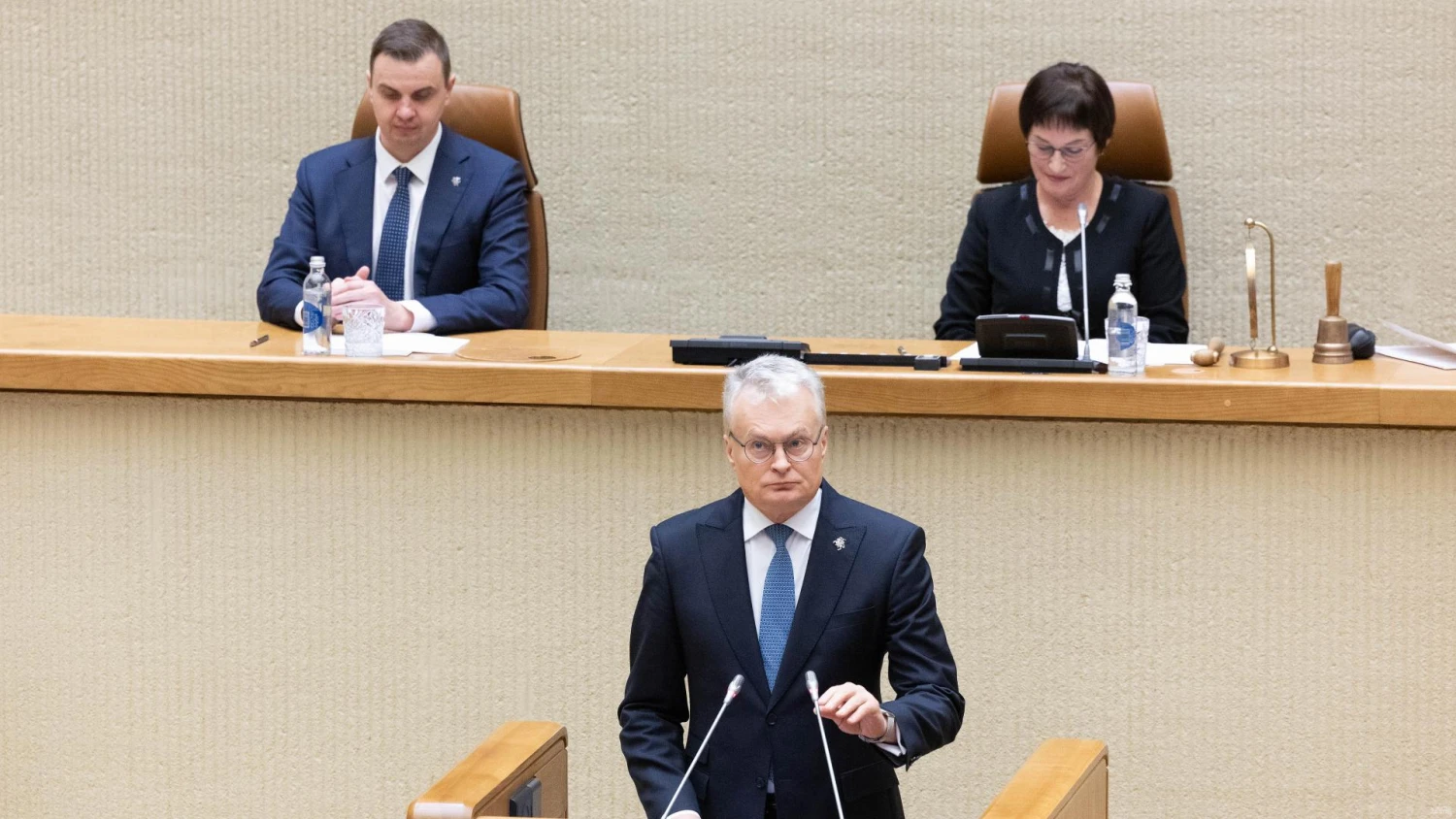 Prezidentas Gitanas Nausėda. Juditos Grigelytės (VŽ) nuotr.