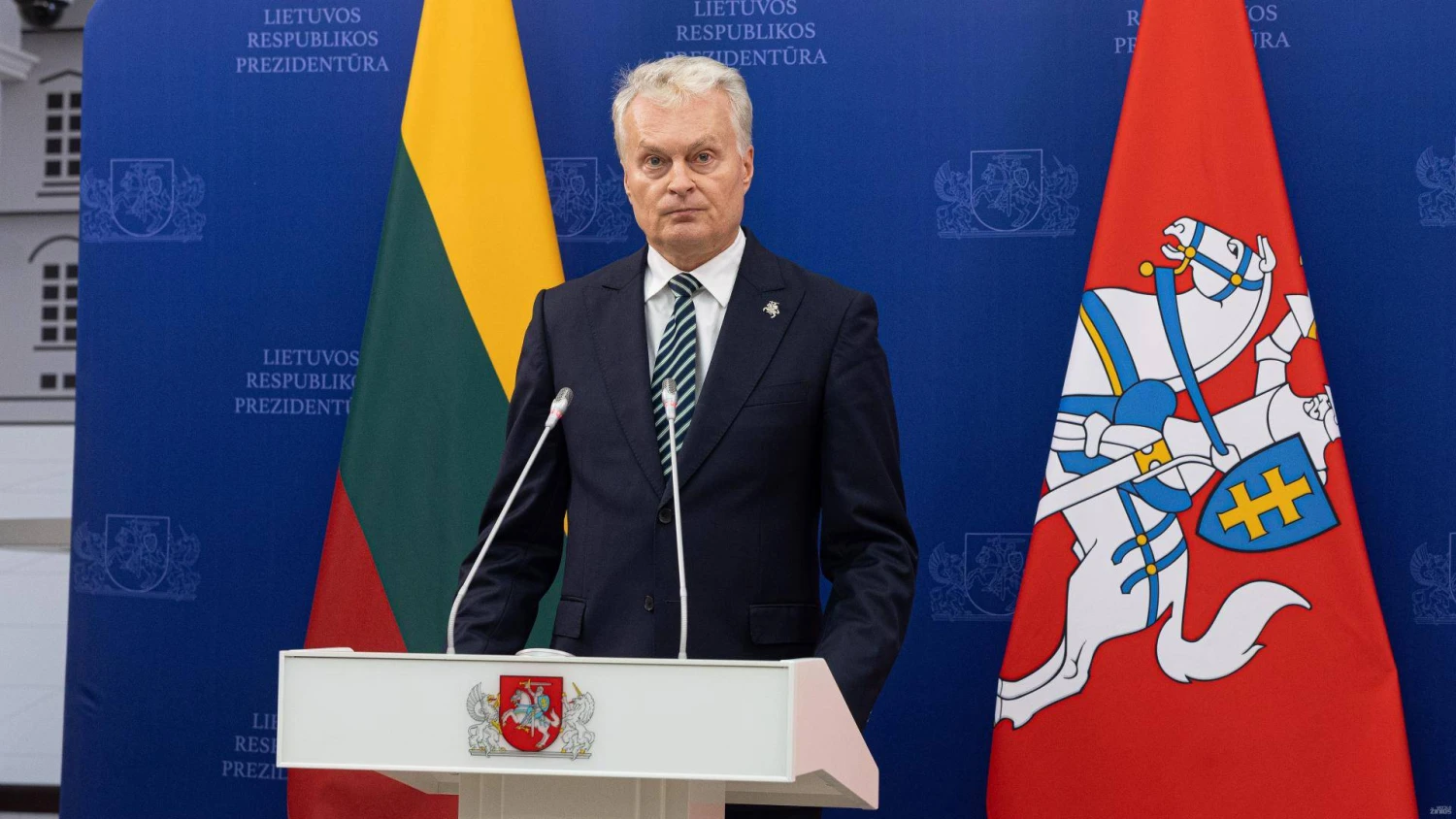 LR prezidento Gitano Nausėdos spaudos konferencija. Vladimiro Ivanovo (VŽ) nuotr.