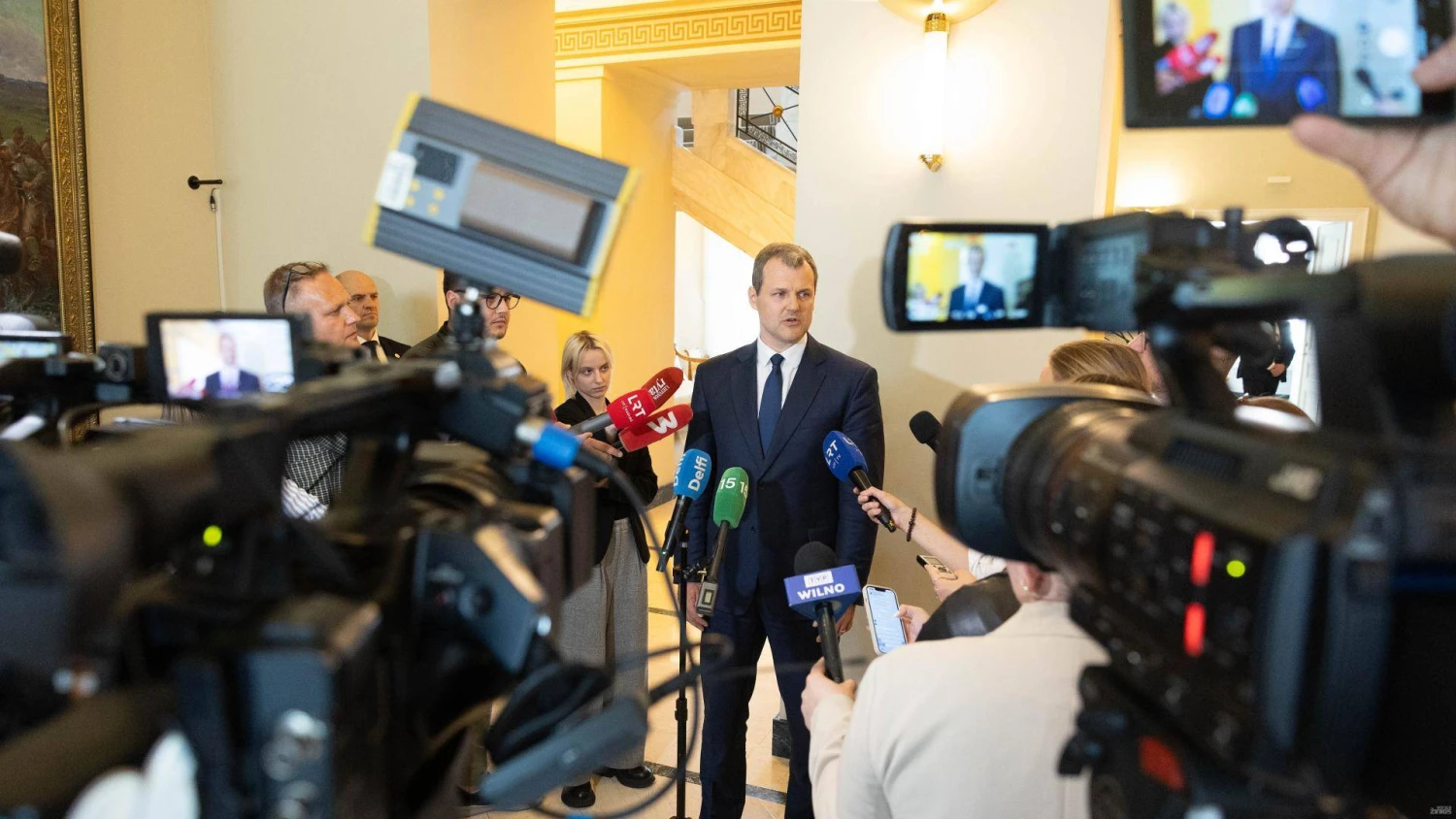 Gintautas Paluckas, ministras pirmininkas. Juditos Grigelytės (VŽ) nuotr.
