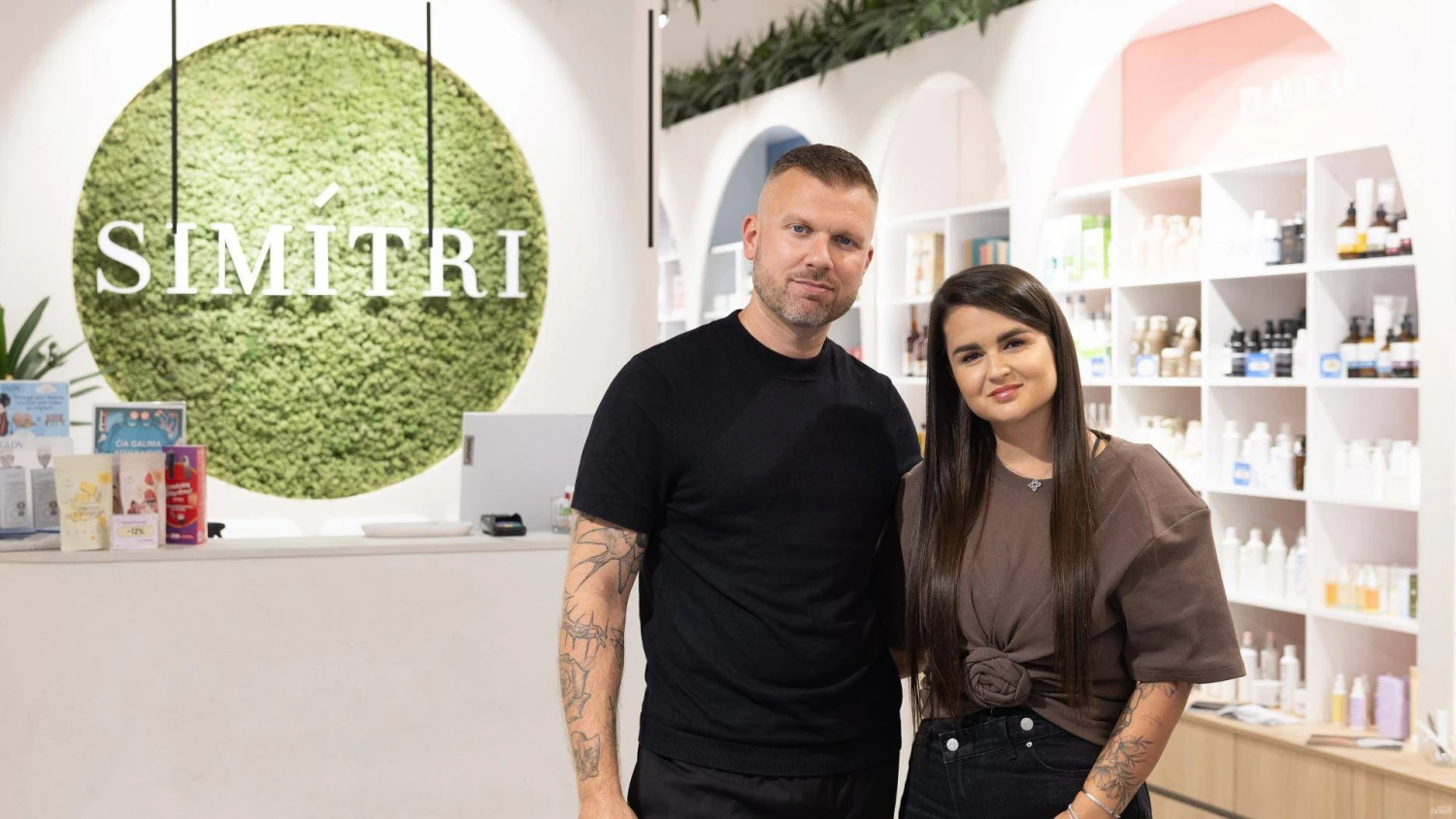 Mindaugas Lipnius ir Simona Lipnė, MB „Simitri LT“ įkūrėjai. Juditos Grigelytės (VŽ) nuotr.