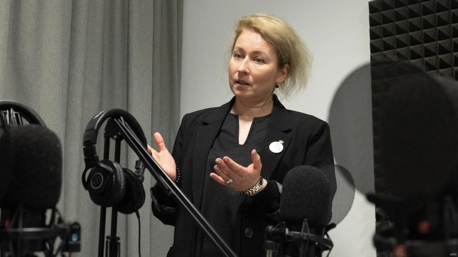 Gabrielė Burbulytė−Tsiskarishvili, Klaipėdos universiteto politologė. Juditos Grigelytės (VŽ) nuotr.