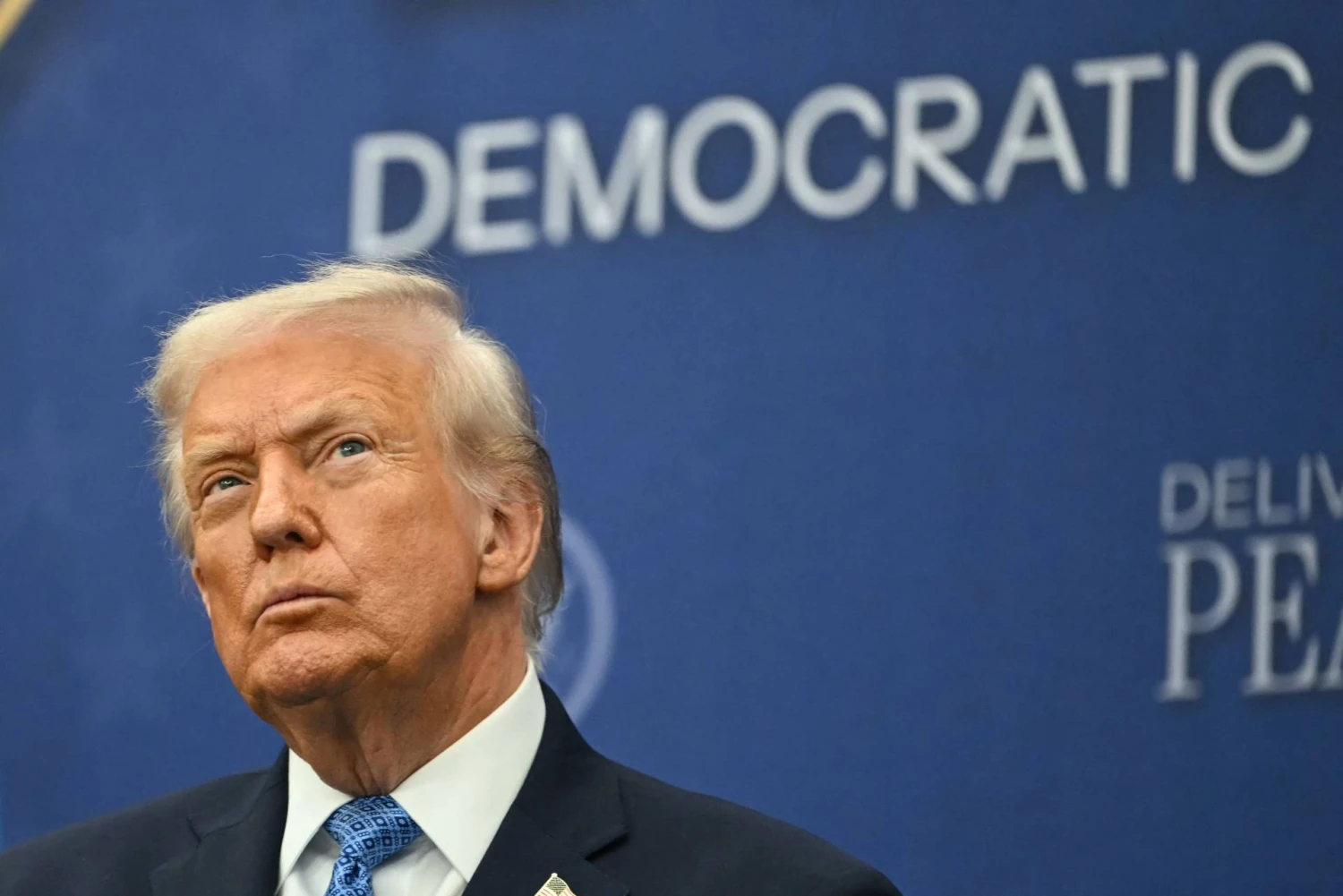 JAV prezidentas D. Trumpas. Andrew Caballero-Reynoldso (AFP / „Scanpix“) nuotr.