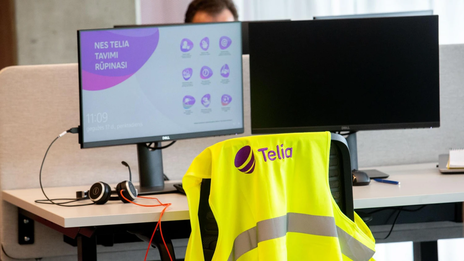 Investuotojai ketvirtadienį sulauks „Telia Lietuvos“ trečio ketvirčio rezultatų. Juditos Grigelytės (VŽ) nuotr.