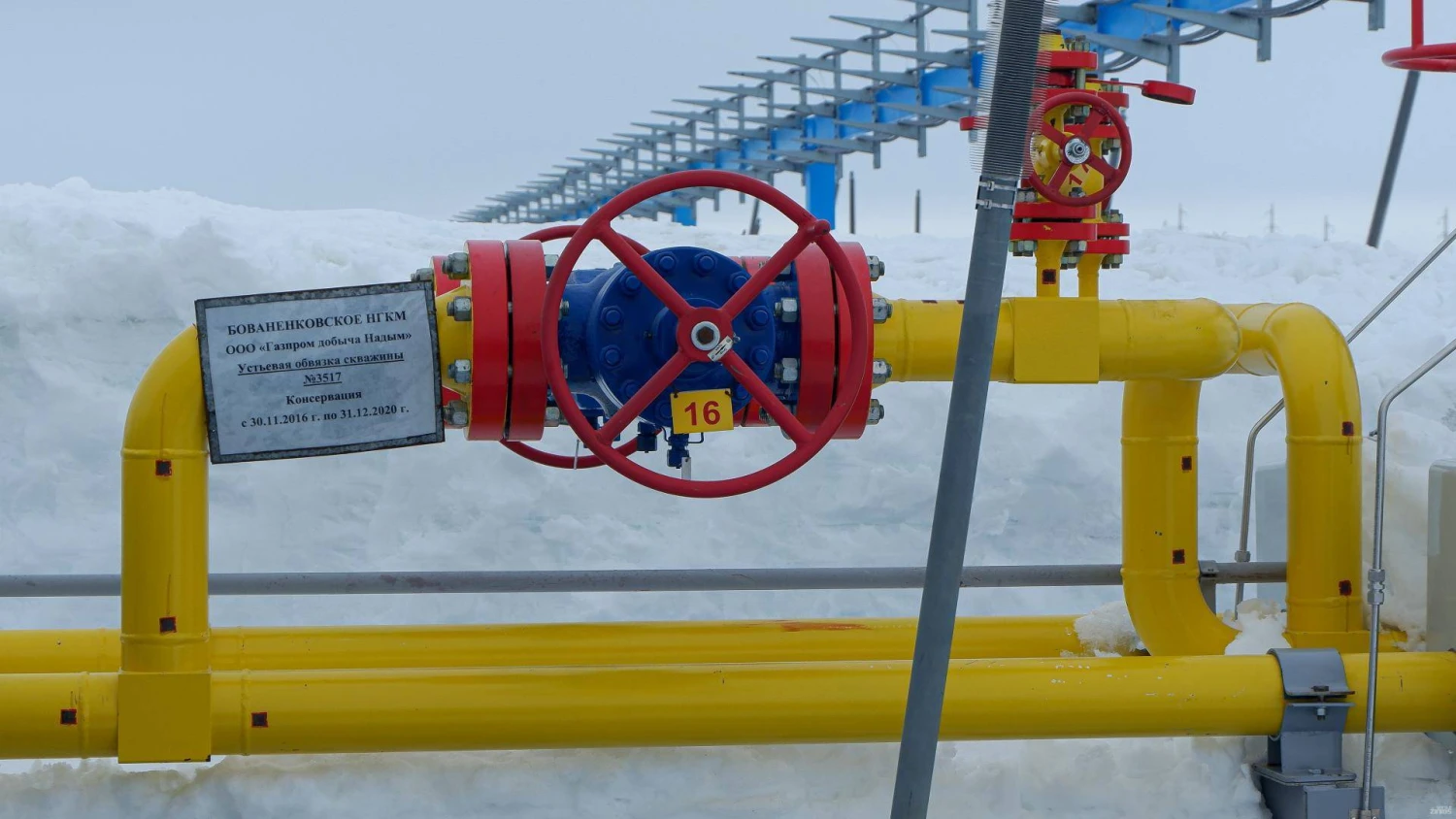 „Gazprom“ Bovanenkovo dujų telkinys. Naglio Navako (VŽ) nuotr.