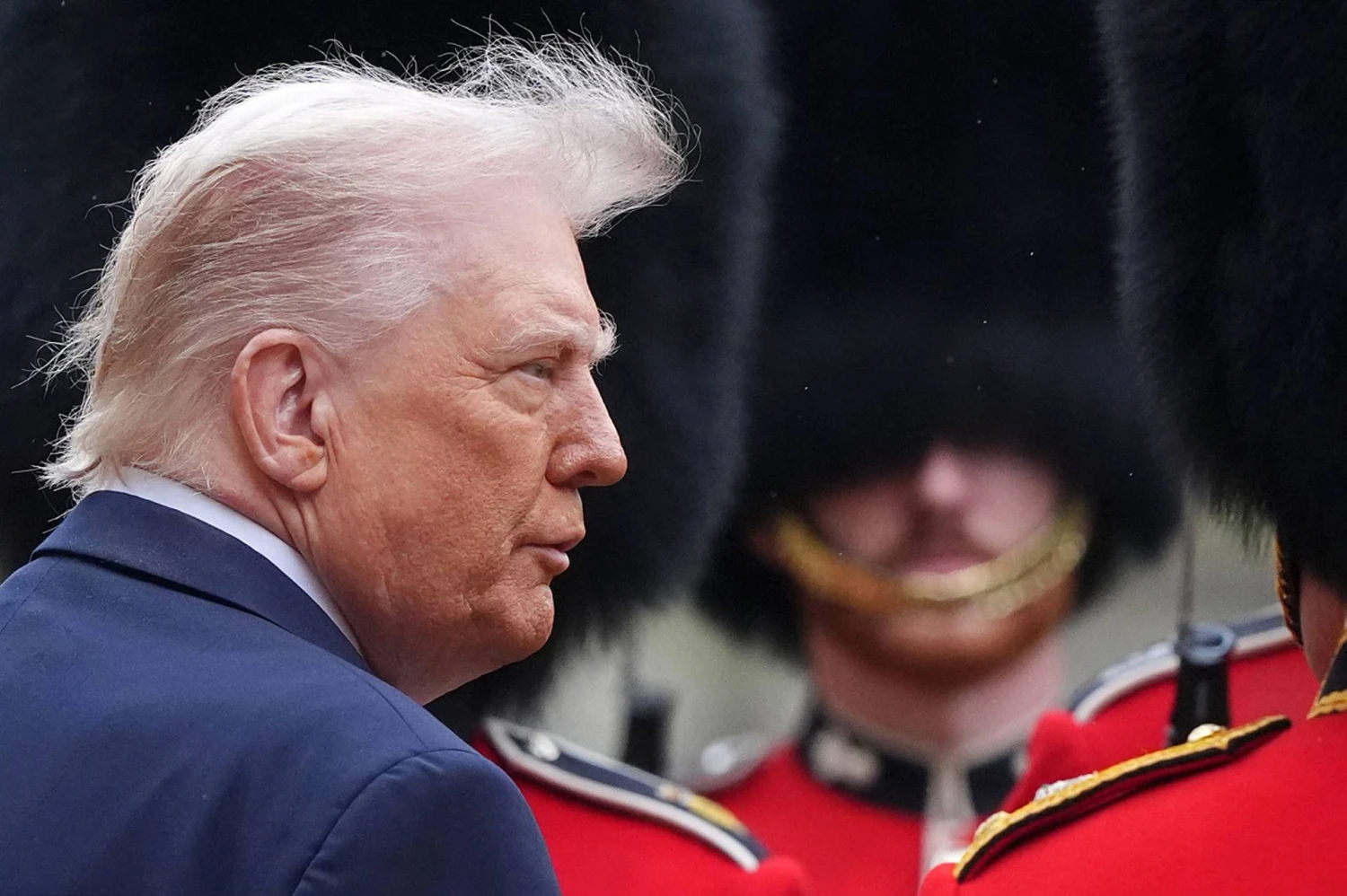 Donaldas Trumpas Vindzoro pilyje, 2025 m. rugsėjo 17 d. Jonathan Brady (AFP / „Scanpix“) nuotr.