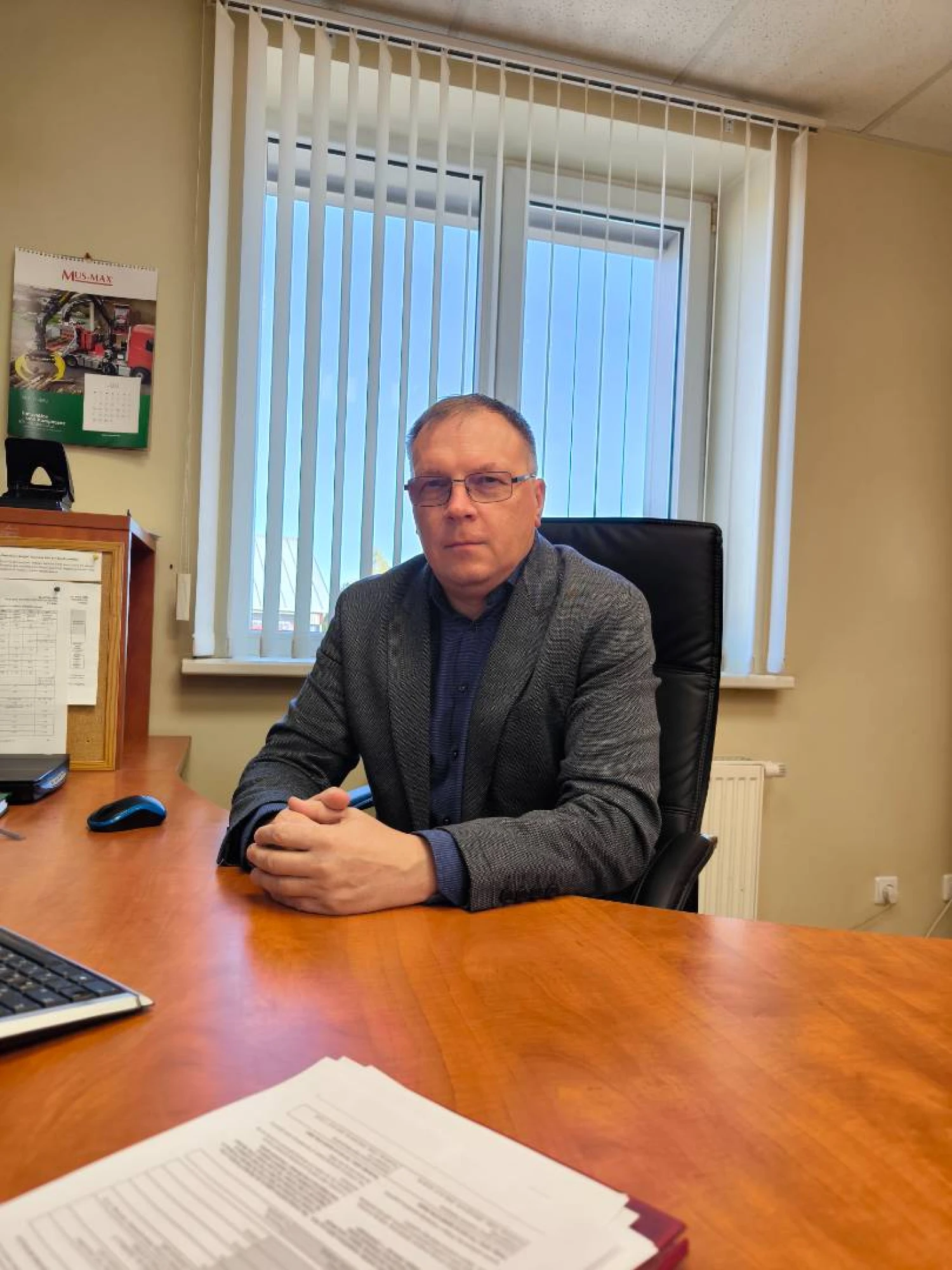 Valdas Katarskis, UAB „Robmona“ komercijos direktorius. Įmonės nuotr. 