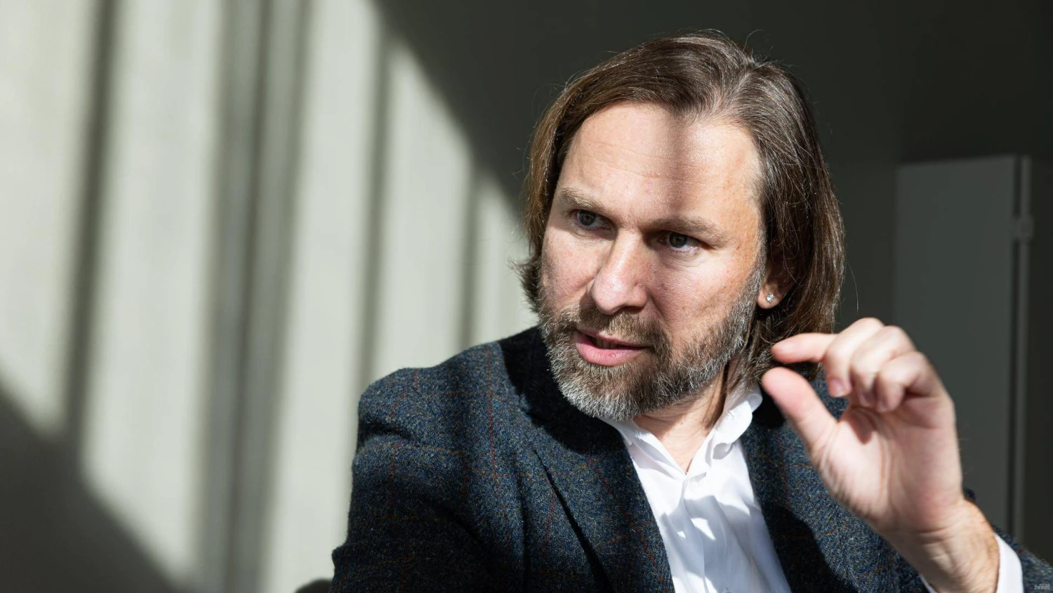 Rostyslavas Vovkas, Ukrainos gyvūnų pašarų gamybos „Kormotech“ generalinis direktorius. Vladimiro Ivanovo (VŽ) nuotr.