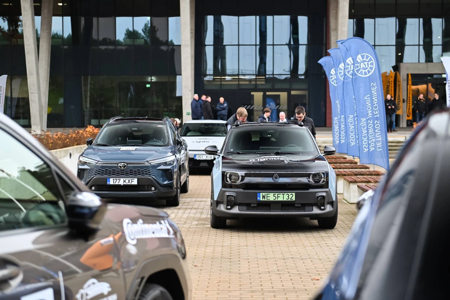 „Lietuvos metų automobilio 2026“ konkurso pradžia Vilniuje, „Vilnius Tech“ universitete. LŽA nuotr.