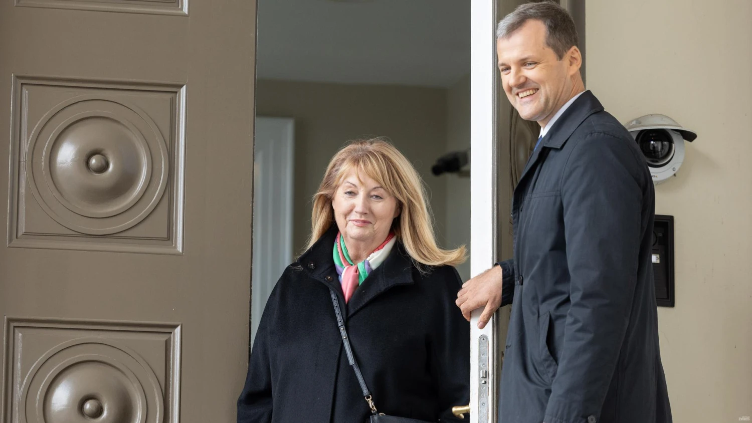 Vilija Blinkevičiūtė ir Gintautas Paluckas. Juditos Grigelytės (VŽ) nuotr.